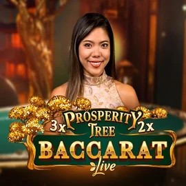 Prosperity Tree Baccarat logo – Live Casino by Evolution at EuroBet Casino